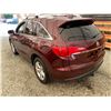 Image 21 : 2014 ACURA RDX, RED, 166642 KMS, ALL WHEEL DRIVE. - D800254