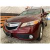 Image 2 : 2014 ACURA RDX, RED, 166642 KMS, ALL WHEEL DRIVE. - D800254
