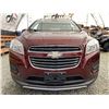 Image 5 : 2016 CHEVY TRAX, RED, 127463 KMS, ALL WHEEL DRIVE. - D194412