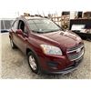 Image 9 : 2016 CHEVY TRAX, RED, 127463 KMS, ALL WHEEL DRIVE. - D194412