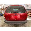 Image 17 : 2000 FORD WINDSTAR, RED, 197731 KMS, FRONT WHEEL DRIVE. - DA22608