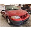Image 8 : 2000 FORD WINDSTAR, RED, 197731 KMS, FRONT WHEEL DRIVE. - DA22608
