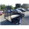 Image 4 : 2025 WEBERLANE UTILITY TRAILER, BLACK, 0 KMS, BANK REPO. - D085679