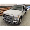 Image 4 : 2012 FORD F350, WHITE, 167683 KMS, 4X4. - DA74003