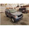Image 10 : 2006 NISSAN PATHFINDER, BLUE, 226370 MILES, 4X4. - B620244