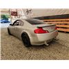 Image 20 : 2003 INFINITI G35, SILVER, 220989 KMS, REAR WHEEL DRIVE. - B207510