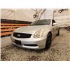 Image 2 : 2003 INFINITI G35, SILVER, 220989 KMS, REAR WHEEL DRIVE. - B207510