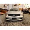 Image 5 : 2003 INFINITI G35, SILVER, 220989 KMS, REAR WHEEL DRIVE. - B207510