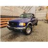 Image 1 : 2003 FORD RANGER, BLUE, 246109 KMS, 4X4. - BA16672
