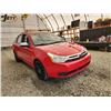 Image 8 : 2008 FORD FOCUS, RED, 196033 KMS, FRONT WHEEL DRIVE. - D277478