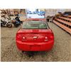 Image 19 : 2006 CHEVY COBALT, RED, 177828 KMS, FRONT WHEEL DRIVE. - B738948