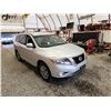 Image 9 : 2014 NISSAN PATHFINDER, GREY, 186950 KMS, FOUR WHEEL DRIVE. - D600251