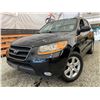 Image 1 : 2009 HYUNDAI SANTE FE, BLACK, 300884 KMS, FRONT WHEEL DRIVE. NO RESERVE. - P258045