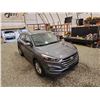 Image 10 : 2017 HYUNDAI TUCSON, GREY, 190169 KMS, ALL WHEEL DRIVE. - J304940