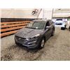 Image 3 : 2017 HYUNDAI TUCSON, GREY, 190169 KMS, ALL WHEEL DRIVE. - J304940