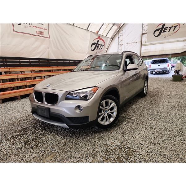 2014 BMW X1, SILVER, 79886 KMS, ALL WHEEL DRIVE. - DR94466