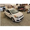 Image 10 : 2013 KIA RIO, WHITE, 188538 KMS, FRONT WHEEL DRIVE. NO RESERVE. - D810889