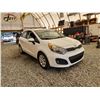 Image 8 : 2013 KIA RIO, WHITE, 188538 KMS, FRONT WHEEL DRIVE. NO RESERVE. - D810889