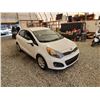Image 9 : 2013 KIA RIO, WHITE, 188538 KMS, FRONT WHEEL DRIVE. NO RESERVE. - D810889