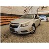 Image 1 : 2011 CHEVY CRUZE, SILVER, 188894 KMS, FRONT WHEEL DRIVE. - D239087