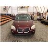 Image 6 : 2008 PONTIAC MONTANNA, RED, 220642 KMS, FRONT WHEEL DRIVE. - D150876