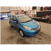 Image 10 : 2014 NISSAN VERSA, TEAL, 75801 KMS, FRONT WHEEL DRIVE. - D352969