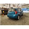 Image 14 : 2014 NISSAN VERSA, TEAL, 75801 KMS, FRONT WHEEL DRIVE. - D352969