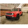 Image 1 : 2015 JEEP RENAGADE, RED, 210350 KMS, FOUR WHEEL DRIVE. - DB42379