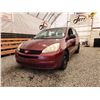 Image 2 : 2004 TOYOTA SIENNA, RED, 351230 KMS, FRONT WHEEL DRIVE. - D210462