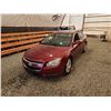 Image 3 : 2009 CHEVY MALIBU, RED, 276107 KMS, FRONT WHEEL DRIVE. - D188148