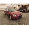 Image 8 : 2009 CHEVY MALIBU, RED, 276107 KMS, FRONT WHEEL DRIVE. - D188148