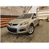 Image 1 : 2007 MAZDA CX-7, SILVER, 261306 KMS, FRONT WHEEL DRIVE. - D109155