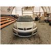 Image 6 : 2007 MAZDA CX-7, SILVER, 261306 KMS, FRONT WHEEL DRIVE. - D109155