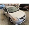Image 5 : 2012 NISSAN SENTRA, SILVER, 165692 KMS, FRONT WHEEL DRIVE. - D680086