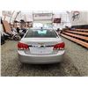 Image 18 : 2016 CHEVY CRUZE, SILVER, 160486 KMS, FRONT WHEEL DRIVE. - D188930