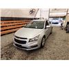 Image 3 : 2016 CHEVY CRUZE, SILVER, 160486 KMS, FRONT WHEEL DRIVE. - D188930