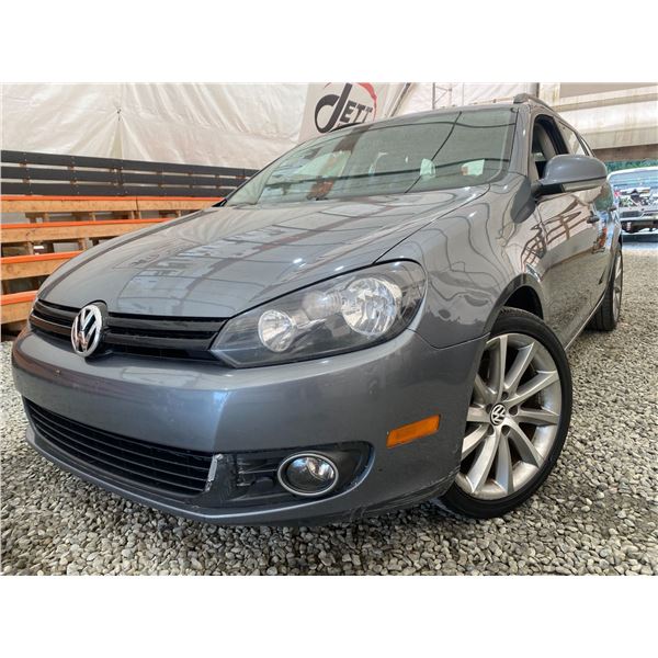2014 VW JETTA WAGON, GREY, 239462 KMS, FRONT WHEEL DRIVE. - D845093