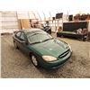 Image 10 : 2000 FORD TAURUS, GREEN, 145430 KMS, FRONT WHEEL DRIVE. - B184255