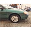 Image 25 : 2000 FORD TAURUS, GREEN, 145430 KMS, FRONT WHEEL DRIVE. - B184255