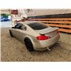 Image 21 : 2003 INFINITI G35, SILVER, 220989 KMS, REAR WHEEL DRIVE. - B207510