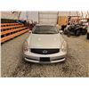 Image 6 : 2003 INFINITI G35, SILVER, 220989 KMS, REAR WHEEL DRIVE. - B207510