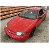 Image 4 : 2004 CHEVY CAVALIER, RED, 260998 KMS, FRONT WHEEL DRIVE. - B124542
