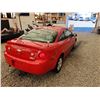 Image 16 : 2006 CHEVY COBALT, RED, 177828 KMS, FRONT WHEEL DRIVE. - B738948