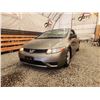 Image 2 : 2006 HONDA CIVIC, GOLD, 246970 KMS, FRONT WHEEL DRIVE. - B011062