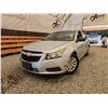 Image 1 : 2011 CHEVY CRUZE, SILVER, 188894 KMS, FRONT WHEEL DRIVE. - D239087
