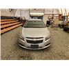 Image 6 : 2011 CHEVY CRUZE, SILVER, 188894 KMS, FRONT WHEEL DRIVE. - D239087