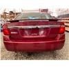 Image 17 : 2004 CHEVY MALIBU, RED, 188056 KMS, FRONT WHEEL DRIVE. - D110385