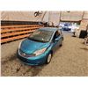 Image 4 : 2014 NISSAN VERSA, TEAL, 75801 KMS, FRONT WHEEL DRIVE. - D352969