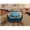 Image 5 : 2014 NISSAN VERSA, TEAL, 75801 KMS, FRONT WHEEL DRIVE. - D352969