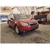 Image 8 : 2016 SUBARU FORESTER, RED, 219693 KMS, ALL WHEEL DRIVE. - D528549